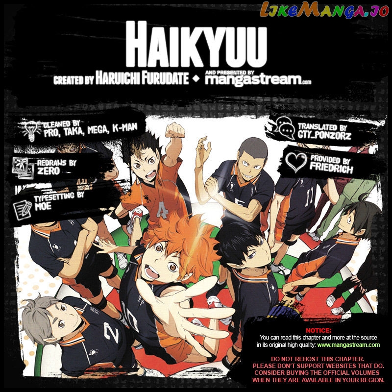 Haikyuu!!, Chapter 203 image 02